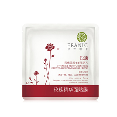 FRANIC法兰琳卡玫瑰精华面贴膜